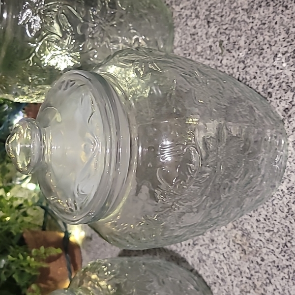 Vintage Princess house Fantasia glass containers - Picture 3 of 6